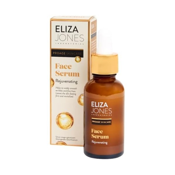 Eliza Jones - Sérum visage Pro Age 30 ml - Hydratant anti-âge - Illumine, tonifie et raffermit la peau - Formule végétalienne...