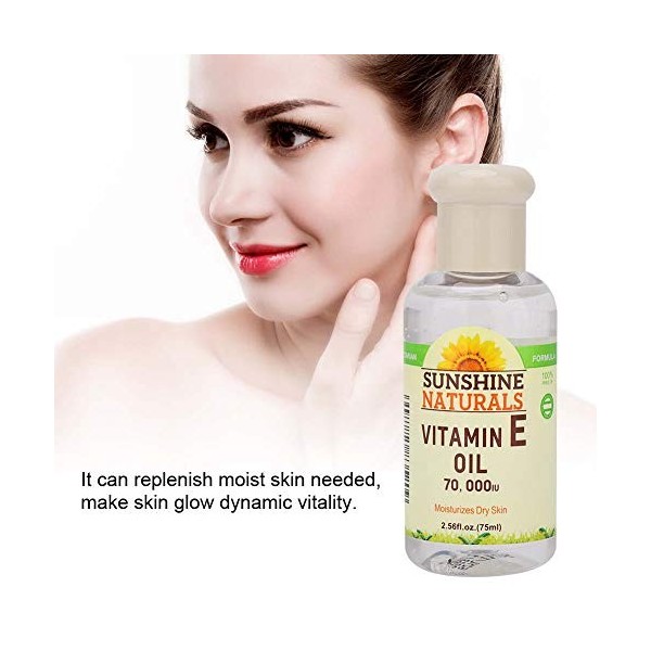 Huile essentielle de soin de la peau à la vitamine E, essence de réparation multi-effets, rapidement hydratante, dilue les ta