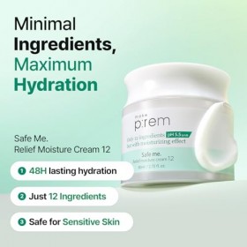 Safe Me Crème hydratante apaisante 80 ml