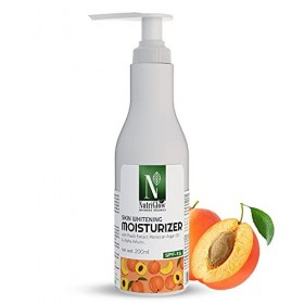Nutriglow Advanced Organics Skin Whitening Moisturizer for Deeply Nourishing, Hydrating and Tan Free Skin with Broad Spectrum