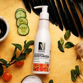 Nutriglow Advanced Organics Skin Whitening Moisturizer for Deeply Nourishing, Hydrating and Tan Free Skin with Broad Spectrum