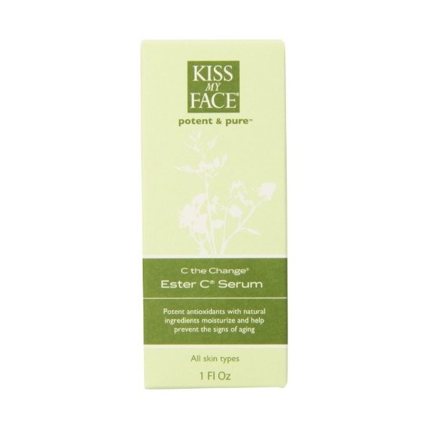 Kiss My Face Sérum enrichi en ester et vitamine C antioxydant , 30 ml