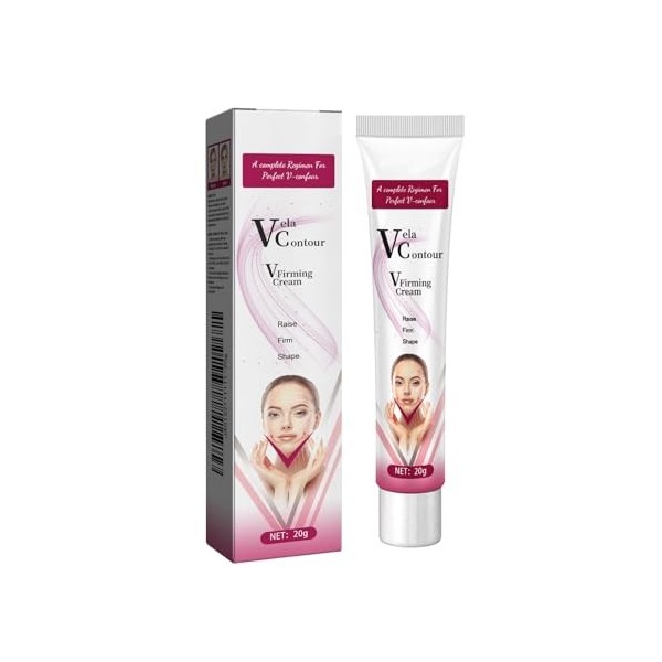 Crème sculptante et raffermissante Vela V - Solution nomade pour un visage relâché et gonflé | Raffermit les joues, réduit le