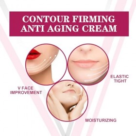 Crème sculptante et raffermissante Vela V - Solution nomade pour un visage relâché et gonflé | Raffermit les joues, réduit le