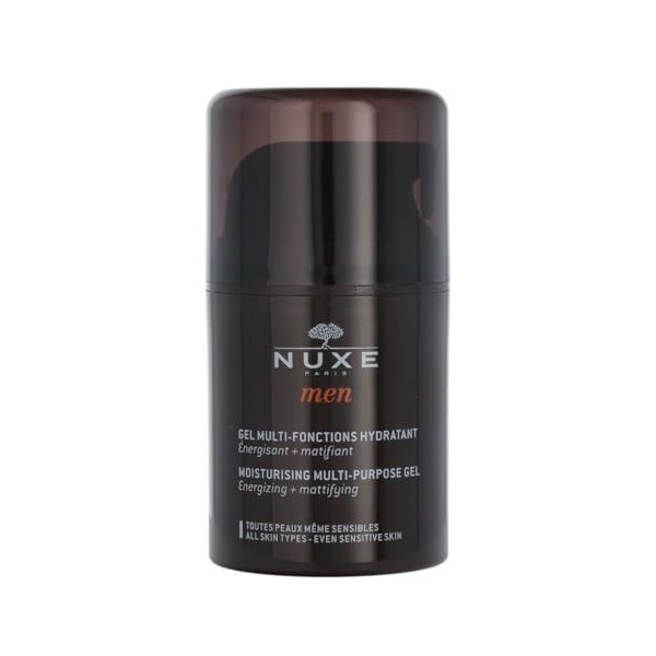 NUXE MEN 50 ml gel viso uomo trattamento idratante energizzante opacizzante