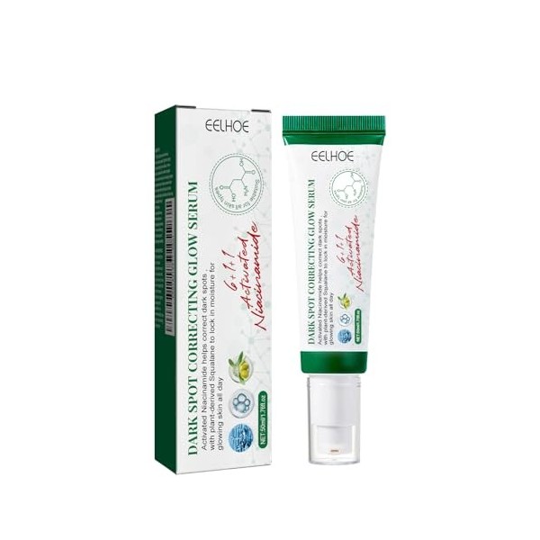 Sérum Éclat Correcteur de Taches Lot de 2 Sérum Éclaircissant Le Sérum Éclat convient pour améliorer la couleur de la peau, r
