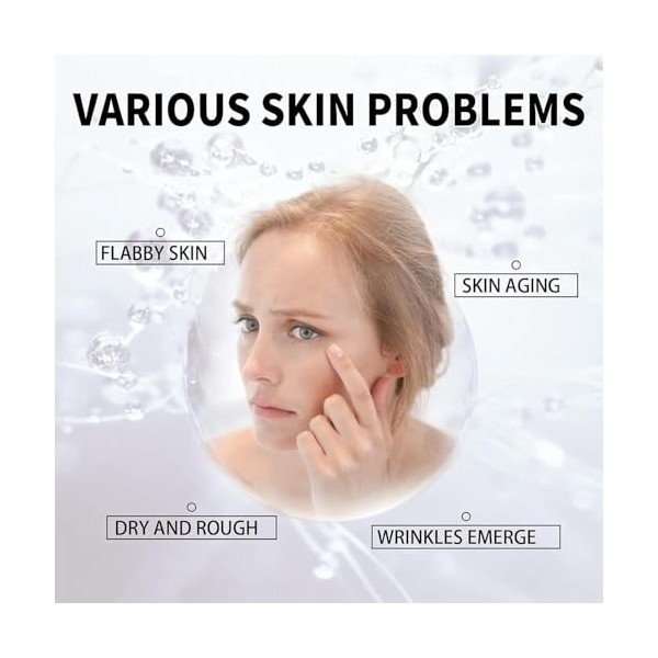 Lotion Anti-rides Au Collagène Micro-moléculaire, Crème Essence Raffermissante Au Collagène Polypeptidique, Hydratante Et Raf...