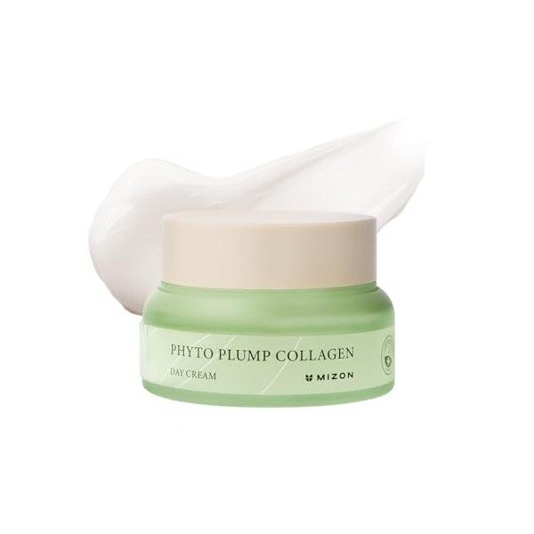 [MIZON] PHYTO PLUMP COLLAGEN DAY CREAM 50 ml Korean Skincare - Crème de Jour Hydratante Collagène Vegan - Nourrit et Protèg