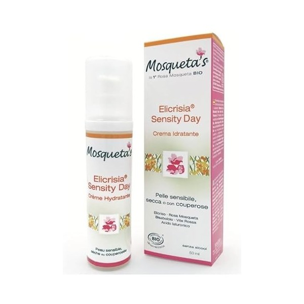 Mosquetas - Elicrisia Sensity - Crème de jour confort absolu 50 ml