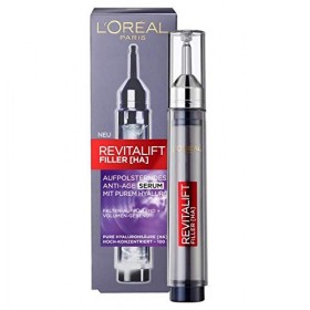 LOréal Paris Sérum à lacide hyaluronique Revitalift Filler Sérum Anti-âge Anti-rides et Volume à lacide hyaluronique 16 ml