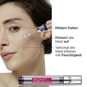 LOréal Paris Sérum à lacide hyaluronique Revitalift Filler Sérum Anti-âge Anti-rides et Volume à lacide hyaluronique 16 ml