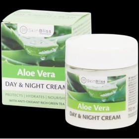 NATURAL Aloe Vera Crème pour le visage : crème de jour et de nuit à laloe vera, crème hydratante efficace et crème Renewal C