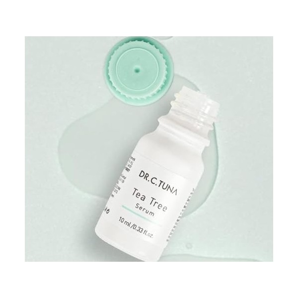 DR.C.TUNA Tea Tree Sérum contrôle lexcès de sébum, les impuretés et les imperfections dans la peau grasse et mixte de tous l