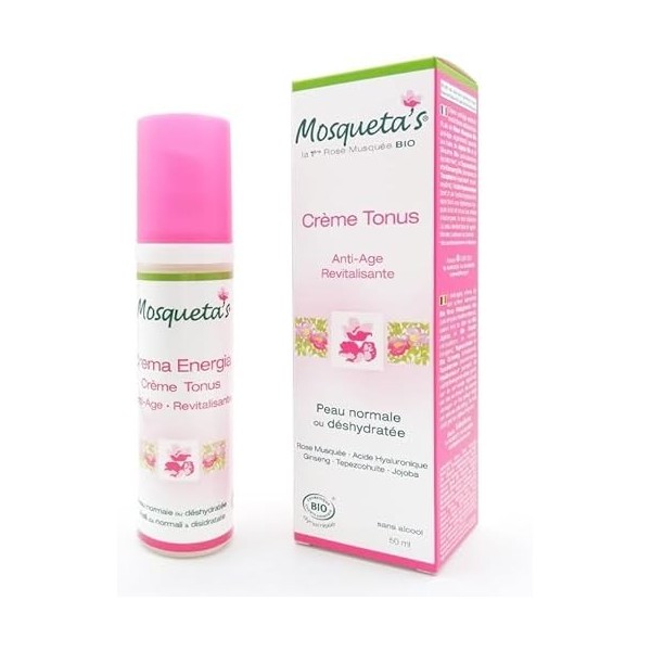 Mosquetas - Crème tonus anti-rides 50 ml 