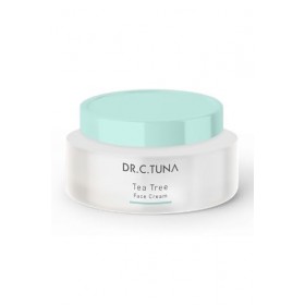 Farmasi DR.C.TUNA Tea Tree Face Cream | crème pour le visage à lhuile essentielle darbre à thé qui matite, équilibre la pro