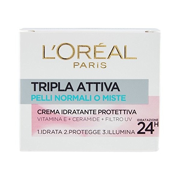 TRIPLE ACTIVE - Soin Hydratant Multi-protection pour Peaux Normales ou Mixtes