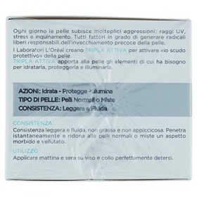 TRIPLE ACTIVE - Soin Hydratant Multi-protection pour Peaux Normales ou Mixtes