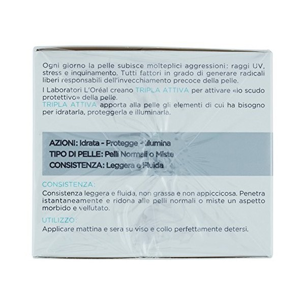 TRIPLE ACTIVE - Soin Hydratant Multi-protection pour Peaux Normales ou Mixtes
