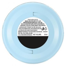 Ponds Gel hydratant super léger sans huile 50 g | Avec acide hyaluronique et vitamine E pour une peau fraîche et éclatante et