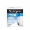Neutrogena Hydro Boost Aqua Crème pour le visage sans parfum avec acide hyaluronique, acides aminés, électrolytes et céramide...