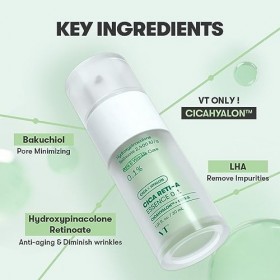 VT COSMETICS Cica Reti-A Retinol Essence 0.1 Essence Équilibrante pour Peau Sensible 1.01 fl oz