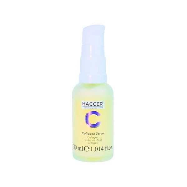 Haccer Lightening Skin Sérum 30 ml – Vitamine C, niacinamide, acide hyaluronique et prébiotique – Hydratant, protecteur et ré