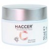 Haccer Rose Moisturizing Daily Skin Cream 50 ml – Eau de rose naturelle – Hydratante, hydratante, nourrissante et revitalisan