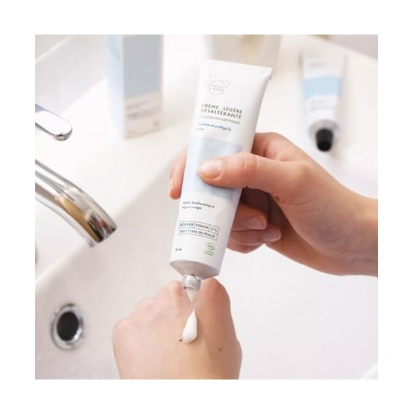 Crème Légère Désaltérante à lAcide Hyaluronique - Clémence & Vivien