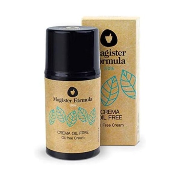 Crème Hydratante Visage Oil Free 50 ml | Peaux Grasses et Sensibles | Apporte un Effet Mat | Ideál pour le Peau Atopique et A