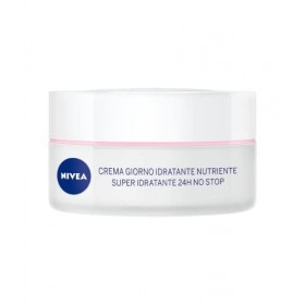 Nivea Essentials Super Hydratant 24H Crème Visage Nourrissante pour Jour pour Cheveux Dry et Sensitive 50 ml
