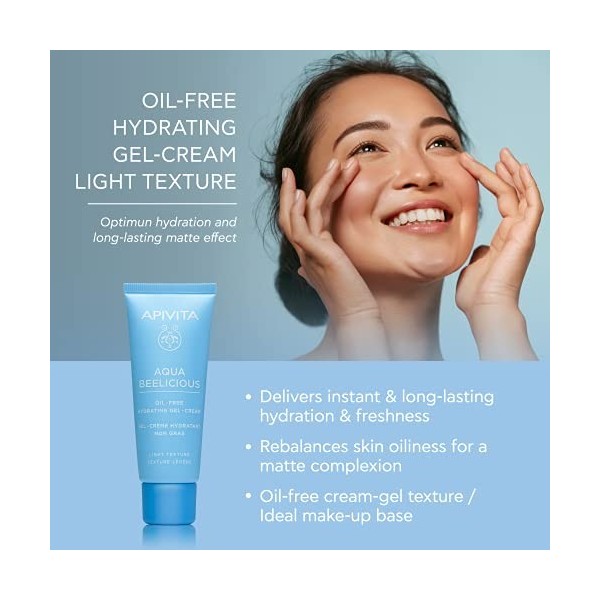 Apivita Aqua Beelicious Gel-crème léger sans huile 40ml