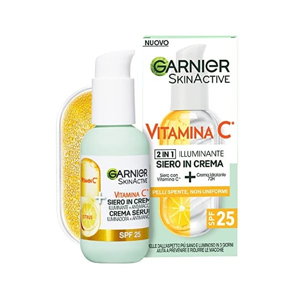 Garnier SkinActive Vitamina C Siero in Crema 50 ml