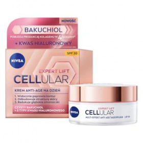 NIVEA Lot de 2 - Crème de jour et sérum CELLULAR EXPERT LIFT 1 x 50 ml, 1 x 30 ml 