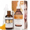 Advanced Clinicals Huile de curcuma pour le visage Formule antioxydante avec extrait de rose et huile de jojoba pour les peau