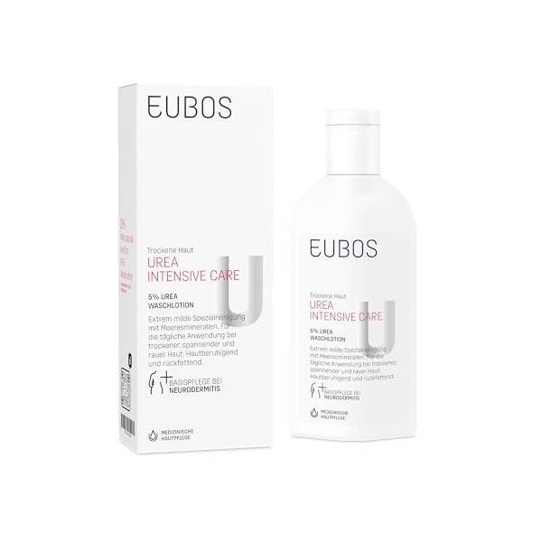 EUBOS Trockene Haut UREA 5% Waschlotion, 200 ml Lotion