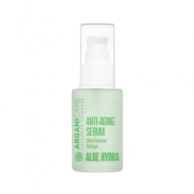 ARGANICARE - Sérum Antiâge à lAloe Vera - Soin Visage Hydratant tous types de peaux - 30 ml Crème Jour et Nuit