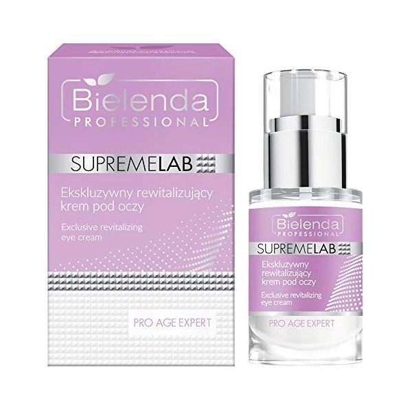Bielenda Professional SupremeLab Pro Age Expert Crème revitalisante pour les yeux 15 ml