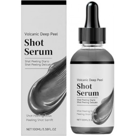Sérum exfoliant volcanique intense, Soin quotidien, Nourrissant et Hydratant, Exfoliation douce, Nettoyage des pores et Régul...