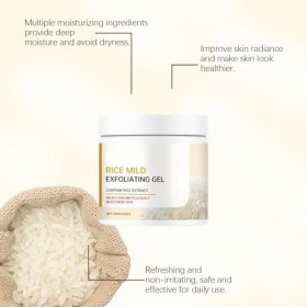 Gel Nettoyant À Lextrait de Riz Nettoie en Douceur, Hydrate, Apaise et Nourrit 2pcs Crème Jour et Nuit