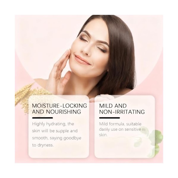 Gel Hydratant À la Centella Asiatica - Hydratation Intense, Formule Douce, Convient Aux Peaux Sensibles, Application Quotidie...