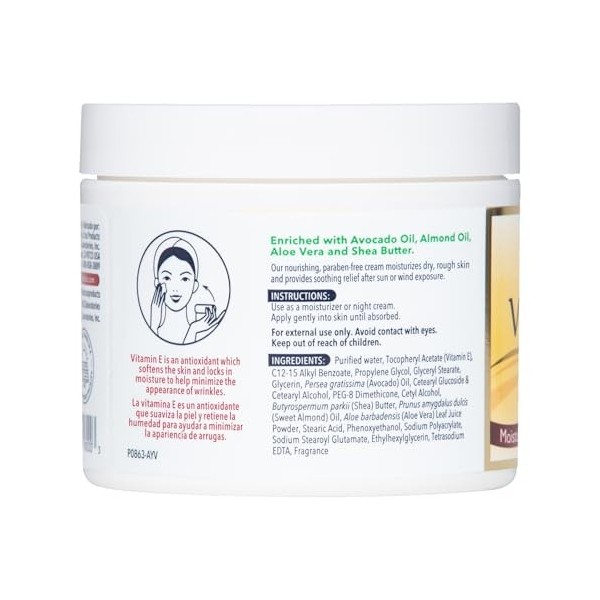 De La Cruz Vitamin E Cream, 4 Ounce by Nicorobin