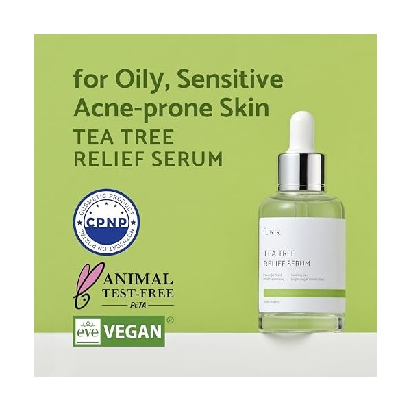 IUNIK Tea Tree Relief Serum 50 ml 