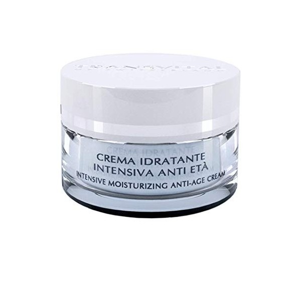 Transvital Essentials, Crème Hydratante intensive Anti Été, Crème Visage Hydratant, à base de Amidon de Riz, Acide hyaluroniq