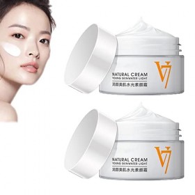 Zhiduo Cream,Natural Cream Young Skin Water Light,Korean Moisturizing Tone Up Cream,V7 Cream Korea Moisturizing Tone Up Cream...