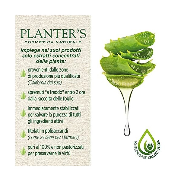 Planters Aloe Vera Crème Visage Jour Anti-Âge SPF15 50 ml