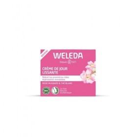 WELEDA Crème De Jour Lissante Rose Musquée & Thé Blanc - 40ml Crème Jour et Nuit