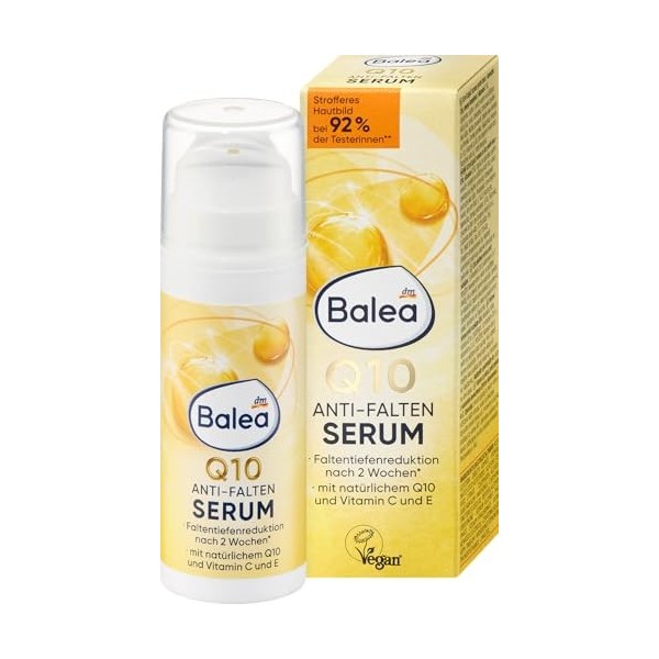 Balea Sérum Q10 + Omega 30 ml - Sérum anti-rides