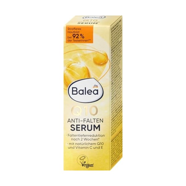 Balea Sérum Q10 + Omega 30 ml - Sérum anti-rides
