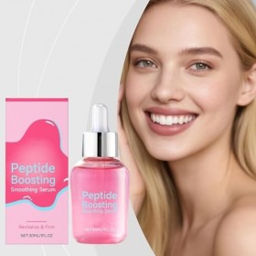 Sérum lissant stimulant aux peptides, soin coréen anti-âge, hydrate et nourrit, ravive le teint, atténue rides et ridules