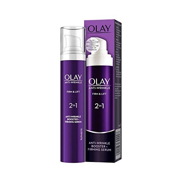 Olay Sérum Booster et Fermeté Anti-Rides Firm And Lift 2 en 1 50 ml